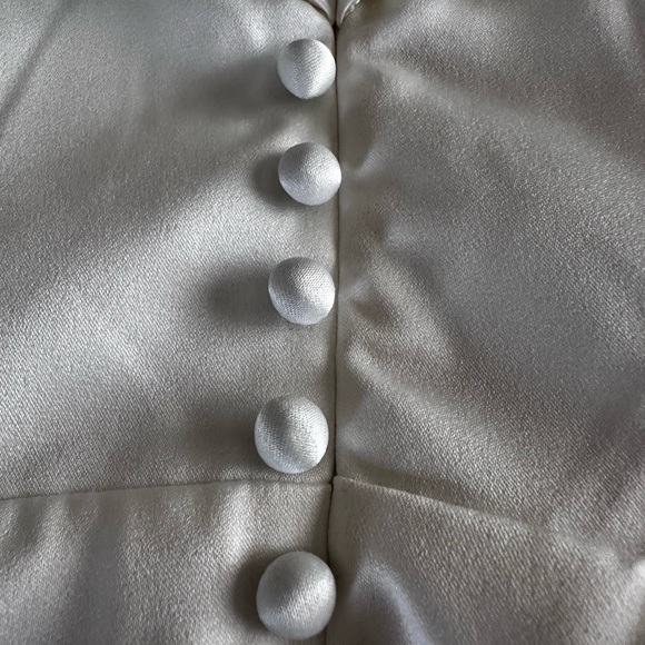 ELLIATT Strapless White High-Low Dress – Medium (NWT) - Picture 5 of 6